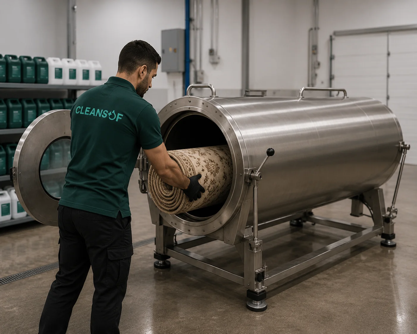 Cleansof — Centrifugação